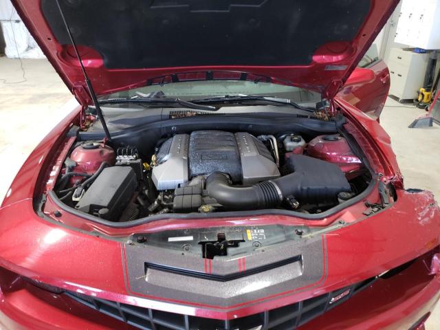 2G1FJ1EJ8D9166804 - 2013 CHEVROLET CAMARO SS RED photo 11