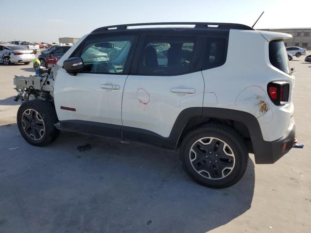 ZACCJBCT3GPE01199 - 2016 JEEP RENEGADE TRAILHAWK WHITE photo 2