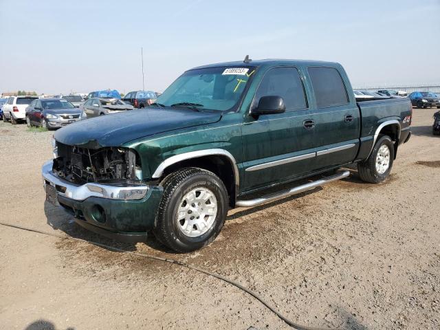 2GTEK13Z471145539 - 2007 GMC NEW SIERRA K1500 CLASSIC GREEN photo 1