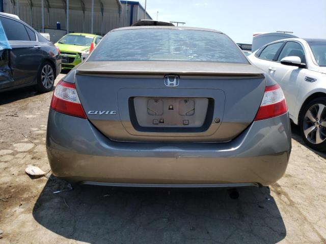 2HGFG12688H578949 - 2008 HONDA CIVIC LX GRAY photo 6