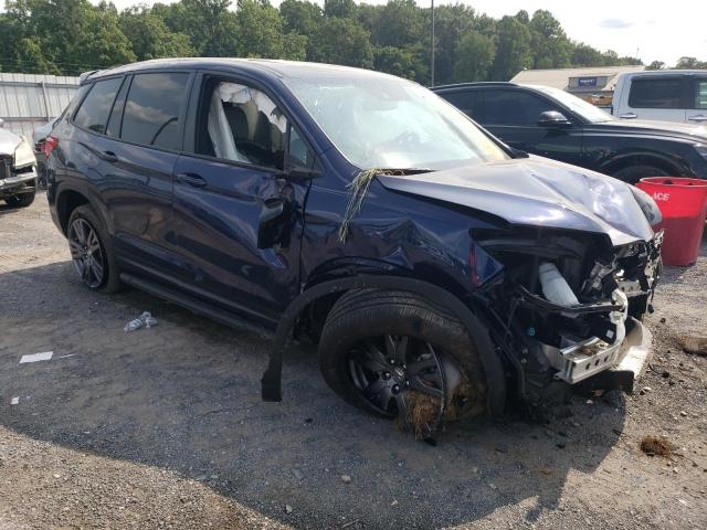 5FNYF8H57MB010466 - 2021 HONDA PASSPORT EXL Azul foto 4