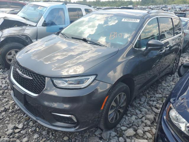 2C4RC1BGXMR531507 - 2021 CHRYSLER PACIFICA TOURING L GRAY photo 1