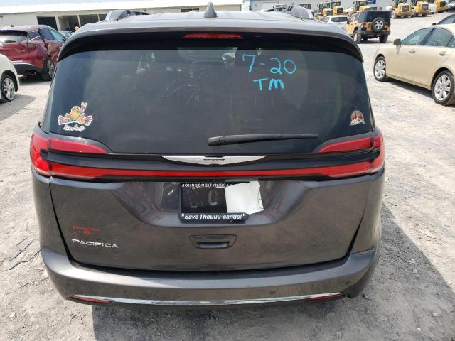 2C4RC1BGXMR531507 - 2021 CHRYSLER PACIFICA TOURING L GRAY photo 6