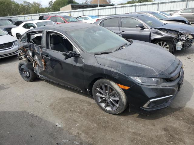19XFC1F7XKE008693 - 2019 HONDA CIVIC EXL BLACK photo 4