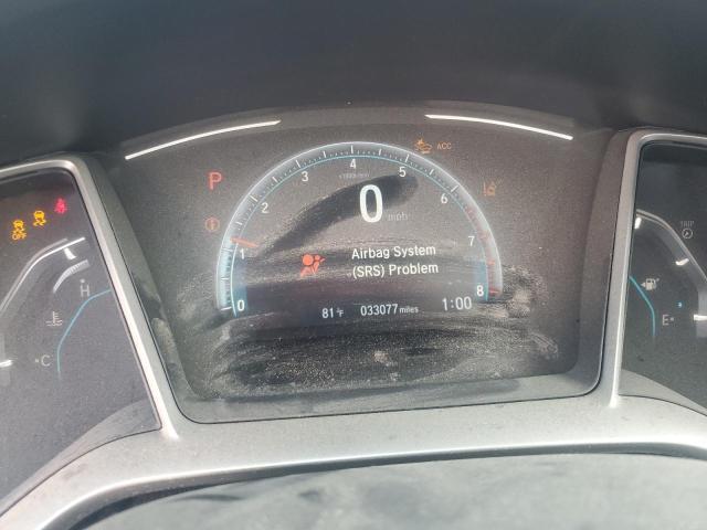 19XFC1F7XKE008693 - 2019 HONDA CIVIC EXL BLACK photo 9