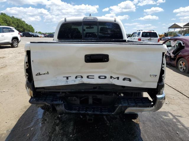 5TFCZ5ANXGX011776 - 2016 TOYOTA TACOMA DOUBLE CAB WHITE photo 6