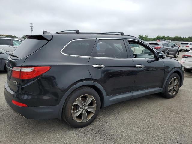 KM8SNDHF0EU057823 - 2014 HYUNDAI SANTA FE GLS BLACK photo 3