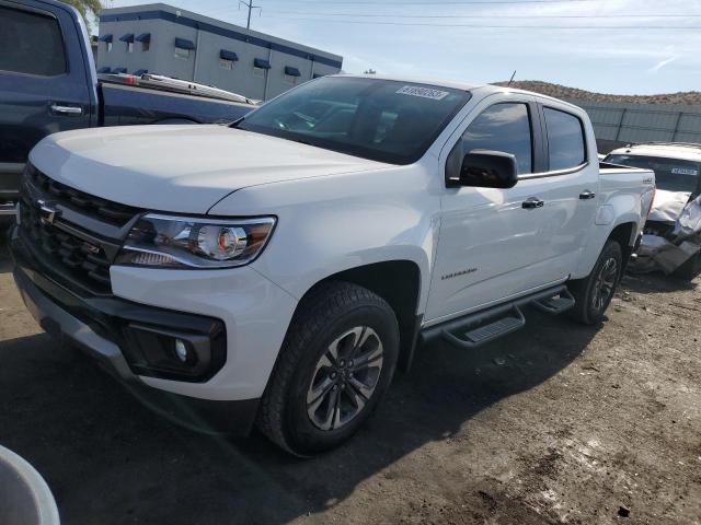 1GCGTDEN2N1212398 - 2022 CHEVROLET COLORADO Z71 WHITE photo 1