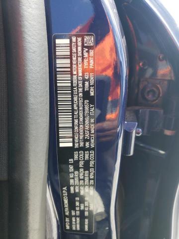 ZASFAKNN9J7B98570 - 2018 ALFA ROMEO STELVIO TI SPORT BLUE photo 13