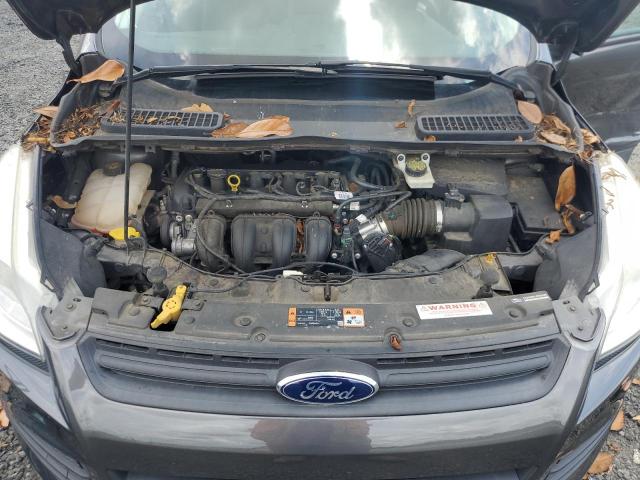 1FMCU0F71FUB88174 - 2015 FORD ESCAPE S GRAY photo 12