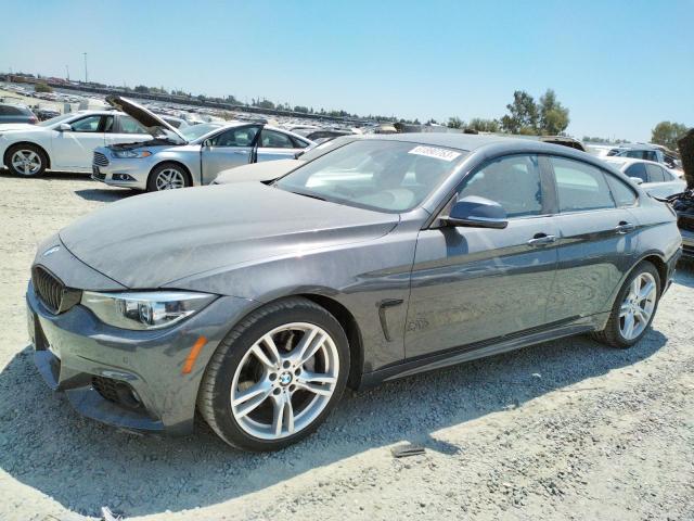 WBA4J5C50JBF20255 - 2018 BMW 440I GRAN COUPE GRAY photo 1