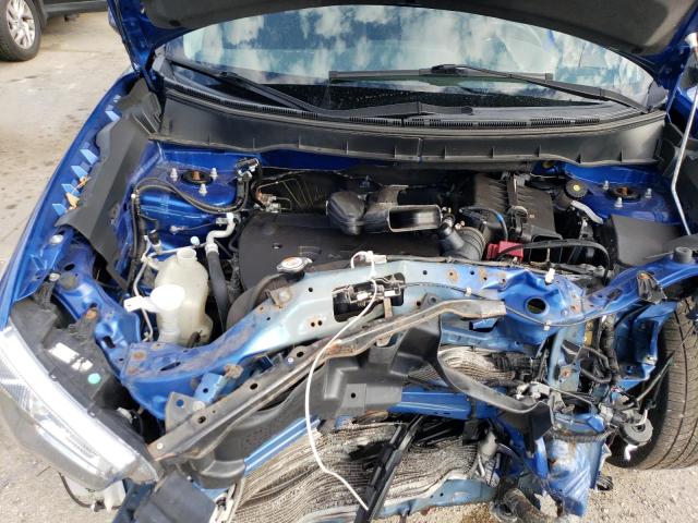 4A4AR3AU4FE010936 - 2015 MITSUBISHI OUTLANDER ES BLUE photo 11