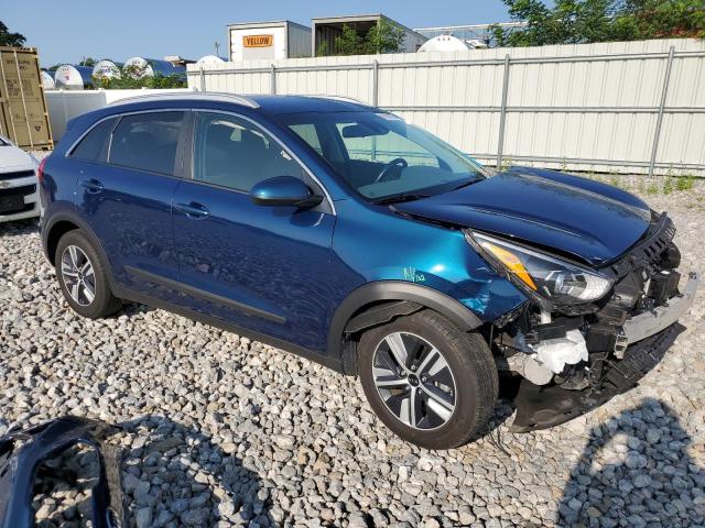 KNDCB3LC4M5471012 - 2021 KIA NIRO LX BLUE photo 4