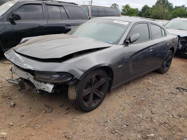 2C3CDXCT1HH618665 - 2017 DODGE CHARGER R/T GRAY photo 1