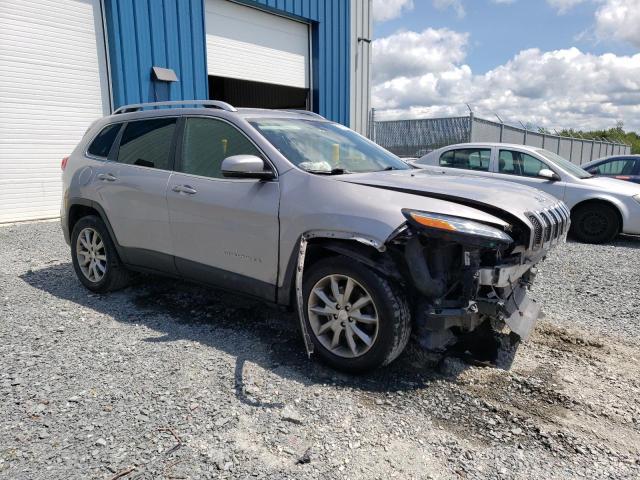 1C4PJMDSXHD222516 - 2017 JEEP CHEROKEE LIMITED SILVER photo 4