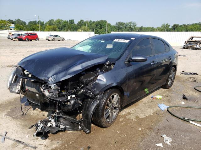 3KPF34AD9KE025029 - 2019 KIA FORTE GT LINE CHARCOAL photo 1