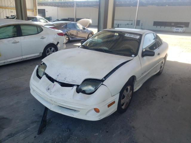 1G2JB124427340240 - 2002 PONTIAC SUNFIRE SE WHITE photo 2