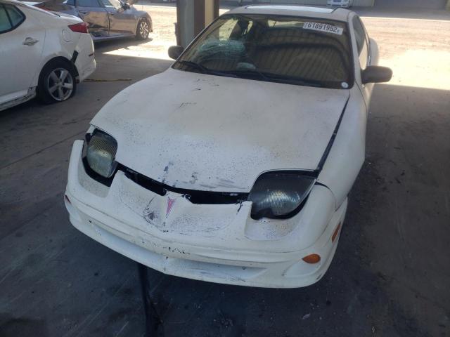 1G2JB124427340240 - 2002 PONTIAC SUNFIRE SE WHITE photo 9