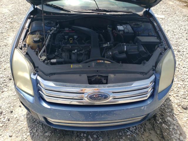 3FAHP07Z99R160674 - 2009 FORD FUSION SE BLUE photo 11