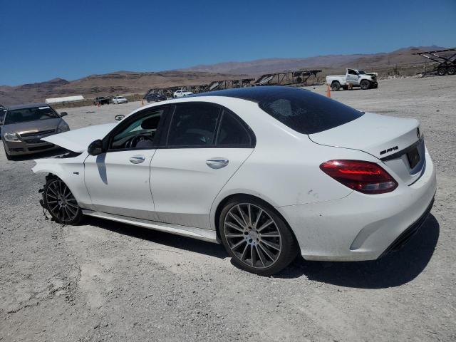 55SWF6EB5JU248428 - 2018 MERCEDES-BENZ C 43 4MATIC AMG WHITE photo 2