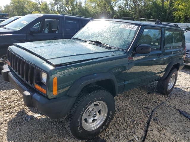 1J4FF27S2XL528640 - 1999 JEEP CHEROKEE SE GREEN photo 1