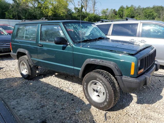 1J4FF27S2XL528640 - 1999 JEEP CHEROKEE SE GREEN photo 4