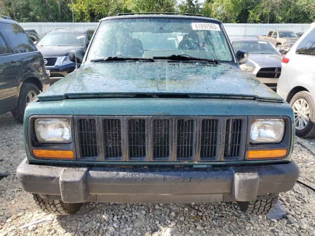 1J4FF27S2XL528640 - 1999 JEEP CHEROKEE SE GREEN photo 5