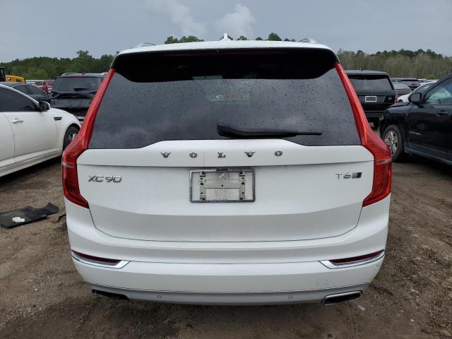 YV4A22PL0J1200525 - 2018 VOLVO XC90 T6 WHITE photo 6