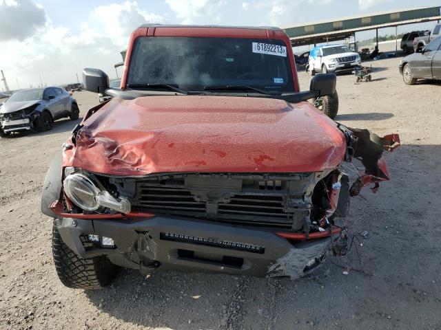 1FMDE5CH9NLB83031 - 2022 FORD BRONCO BASE RED photo 5