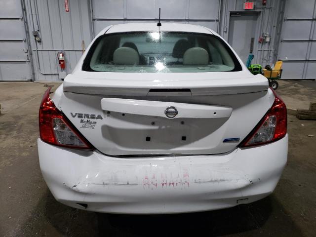 3N1CN7AP5EL807503 - 2014 NISSAN VERSA S WHITE photo 6