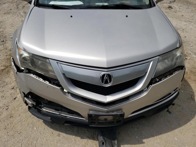 2HNYD2H33DH500506 - 2013 ACURA MDX TECHNOLOGY SILVER photo 12