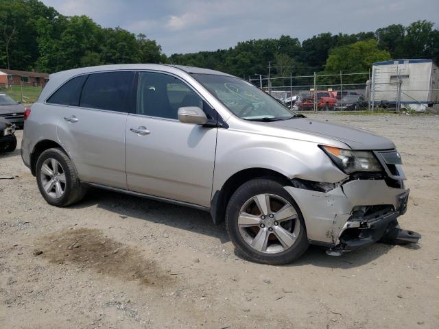 2HNYD2H33DH500506 - 2013 ACURA MDX TECHNOLOGY SILVER photo 4