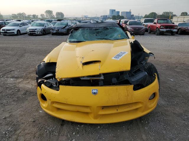 1B3JZ65Z95V500920 - 2005 DODGE VIPER SRT-10 YELLOW photo 5