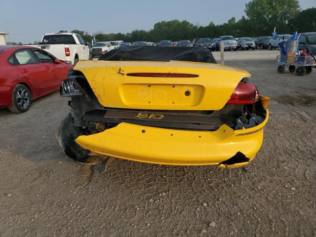 1B3JZ65Z95V500920 - 2005 DODGE VIPER SRT-10 YELLOW photo 6