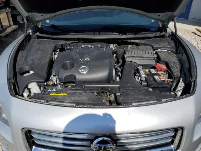 1N4AA5AP0DC829834 - 2013 NISSAN MAXIMA S SILVER photo 11