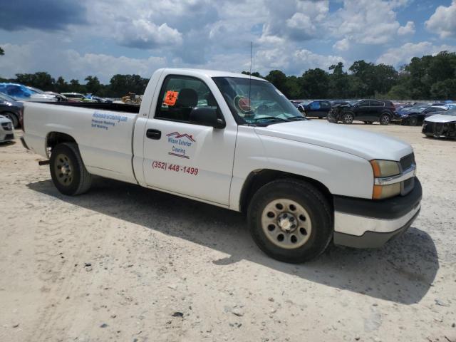 1GCEC14X15Z131225 - 2005 CHEVROLET SILVERADO C1500 WHITE photo 4