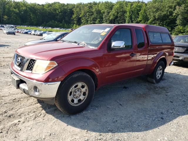 1N6BD06T47C415391 - 2007 NISSAN FRONTIER KING CAB XE BURGUNDY photo 1