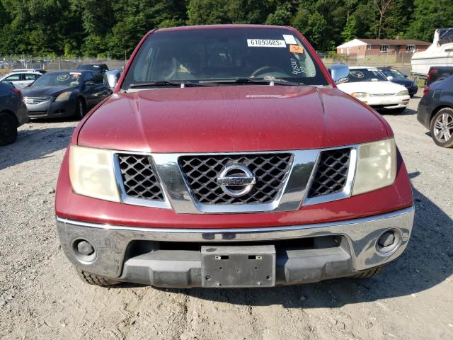1N6BD06T47C415391 - 2007 NISSAN FRONTIER KING CAB XE BURGUNDY photo 5
