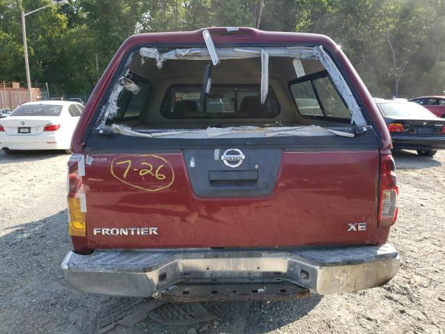 1N6BD06T47C415391 - 2007 NISSAN FRONTIER KING CAB XE BURGUNDY photo 6