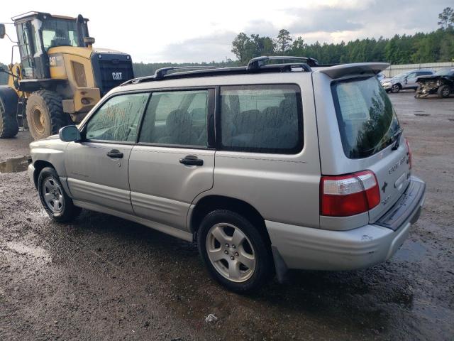 JF1SF65661H729085 - 2001 SUBARU FORESTER S SILVER photo 2