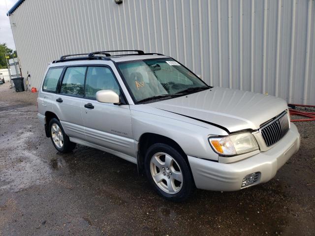 JF1SF65661H729085 - 2001 SUBARU FORESTER S SILVER photo 4