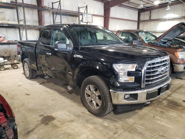 1FTFX1EGXHKD39883 - 2017 FORD F150 SUPER CAB BLACK photo 4