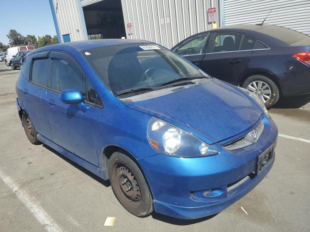 JHMGD37617S048733 - 2007 HONDA FIT S ლურჯი ფოტო 4