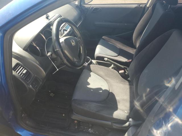 JHMGD37617S048733 - 2007 HONDA FIT S ლურჯი ფოტო 7