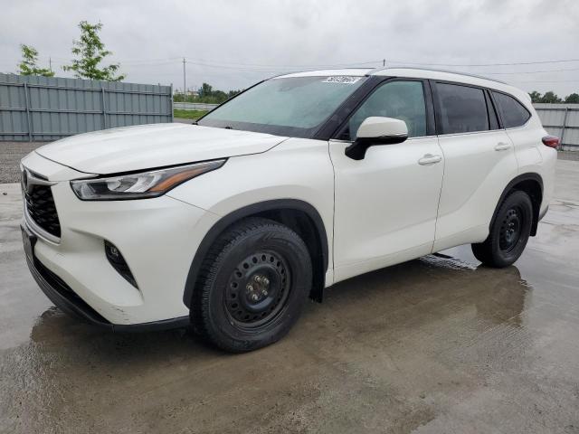 5TDGZRBH6MS131478 - 2021 TOYOTA HIGHLANDER XLE 白色 照片 1