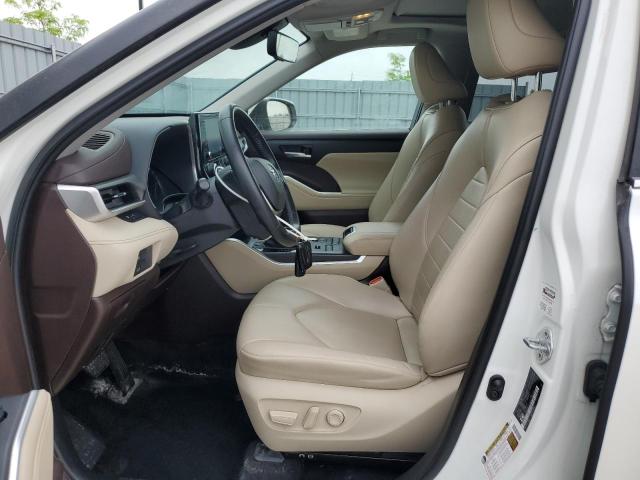 5TDGZRBH6MS131478 - 2021 TOYOTA HIGHLANDER XLE 白色 照片 7