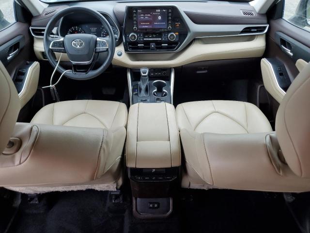 5TDGZRBH6MS131478 - 2021 TOYOTA HIGHLANDER XLE 白色 照片 8