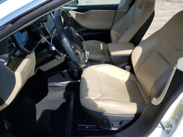 5YJSA1E28GF153842 - 2016 TESLA MODEL S თეთრი ფოტო 7