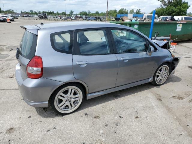 JHMGD38637S018650 - 2007 HONDA FIT S 银色 照片 3