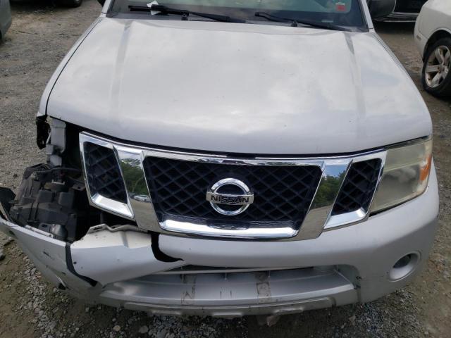 5N1AR1NB8CC629935 - 2012 NISSAN PATHFINDER S SILVER photo 12